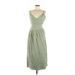 ASOS Casual Dress - Midi: Green Dresses - Women's Size 8