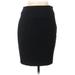 Express Casual Skirt: Black Solid Bottoms - Women's Size 6