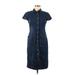 Talbots Casual Dress: Blue Dresses - Women's Size 6 Petite