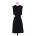 Helmut Lang Casual Dress - Shift: Black Dresses - Women's Size 0