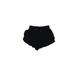 Athletic Shorts: Black Solid Activewear - Women's Size Small