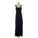 Ann Taylor LOFT Casual Dress - Maxi: Black Dresses - Women's Size Small