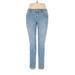 LC Lauren Conrad Jeans - High Rise: Blue Bottoms - Women's Size 12