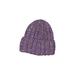 Anthropologie Beanie Hat: Purple Tweed Accessories