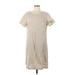 L.L.Bean Casual Dress: Tan Dresses - Women's Size 12