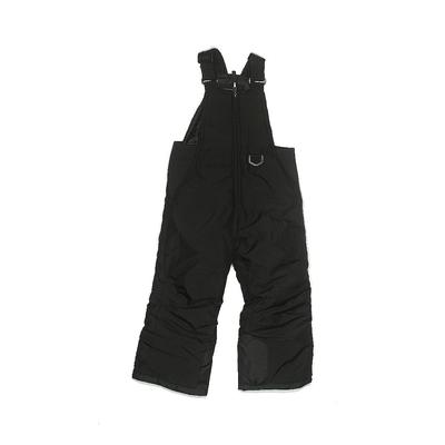 AQ Snow Pants With Bib - Mid/Reg Rise: Black Sporting & Activewear - Size 3Toddler