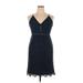 ASTR The Label Cocktail Dress: Blue Dresses - Women's Size X-Large