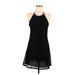 Zara Basic Cocktail Dress - Mini: Black Dresses - Women's Size Medium