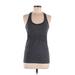 Lululemon Athletica Active Tank Top: Gray Activewear - Women's Size 8