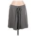 Gap Casual Skirt: Gray Solid Bottoms - Women's Size 12