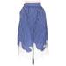 Zara Basic Casual Skirt: Blue Bottoms - Women's Size Medium