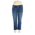 Apt. 9 Jeggings - High Rise: Blue Bottoms - Women's Size 16 Petite