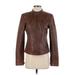 Marc New York Andrew Marc Leather Jacket: Brown Jackets & Outerwear - Women's Size Small