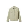 Tom Tailor Plus colored denim jacket Damen desert green, Gr. 46, Weiblich Jacken outdoor