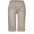 Street One Jeans Bermuda Damen sand slightly wash, Gr. 32, Weiblich