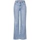 Street One High Waist Jeans Damen authentic light blue, Gr. 28-30, Baumwolle, Weiblich Denim Hosen