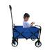 Multipurpose Micro Collapsible Beach Trolley Garden Cart Folding Camping Wagon Pet Car Floats Tanker Toy Storage