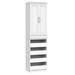 ClosetMaid Modular Storage 21.38-inch W 3-Shelf 4-Drawer Wood Closet System
