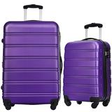 Luggage Sets of 2 Piece,Hard Case Expandable Spinner Wheels 20"+28" - 19"*13"28