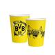 8 Becher BVB Borussia Dortmund Papier 250 ml