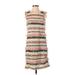 See U Soon Casual Dress: Pink Stripes Dresses - Women's Size Small