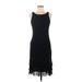 Jones New York Cocktail Dress - Midi: Black Dresses - Women's Size 8
