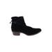 Lucky Brand Ankle Boots: Black Shoes - Women's Size 7 1/2