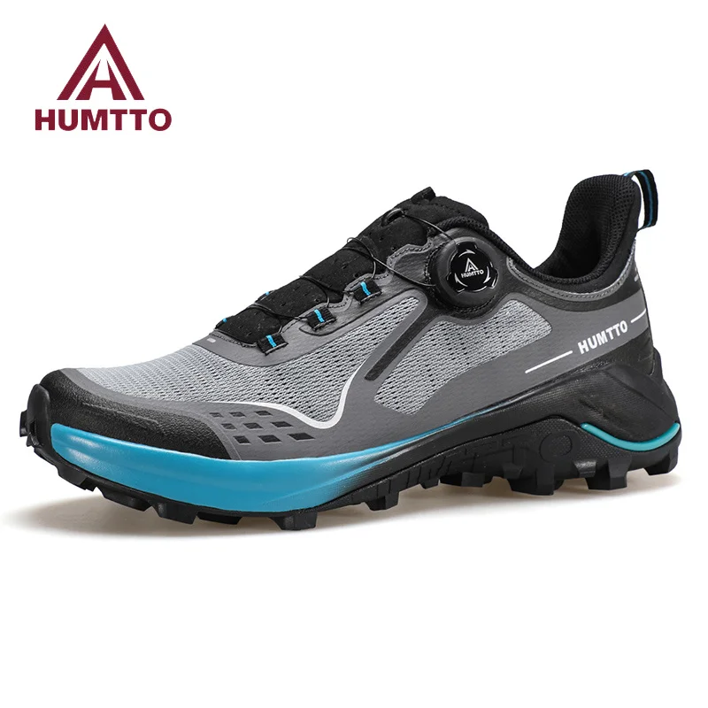 HUMTTO Herren Sneakers Luxus Designer Trail Schuhe für Männer Anti-Rutsch Sport Wandern Sneaker Mann Atmungsaktive Outdoor Trekking Stiefel Image
