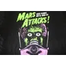 Mars greift xl schwarzes t-shirt an