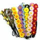 Simulation Sunflower Braid Haarband Headwear Kinder Haar Zubehör Braut Kranz Strand Girlande