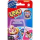 Mattel uno spiele pfote patrol kartenspiel familie lustiges unterhaltung brettspiel pokerkarten