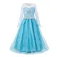 Disney gefroren Prinzessin Kleid Baby Mädchen Elsa Anna Cosplay Kostüm Halloween Kostüm Rollenspiel