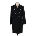 Ann Taylor LOFT Coat: Black Jackets & Outerwear - Women's Size Large Petite