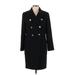 Ann Taylor LOFT Coat: Black Jackets & Outerwear - Women's Size Large Petite