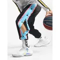 Pantaloni sportivi da corsa pantaloni da allenamento da calcio da basket da uomo con apertura