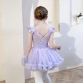 Vêtements de danse pour enfants robe d'entraînement pour filles jupe de ballet pour enfants tutu