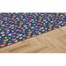 Blue/Indigo 78 x 31 x 0.1 in Area Rug - Wildon Home® Nakota Geometric Machine Woven Cotton/Indoor/Outdoor Area Rug in Blue/Pink/Purple/Orange | Wayfair