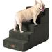 Tucker Murphy Pet™ Dog Stairs For High Bed 22.5”H, 5-Step Dog Steps For Bed, Pet Steps For Small Dogs & Cats, Non-Slip Balanced Dog Indoor Ramp | Wayfair