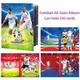 Collection de cartes de football All Star 3D livre d'album classeur de coupe européenne carnet de