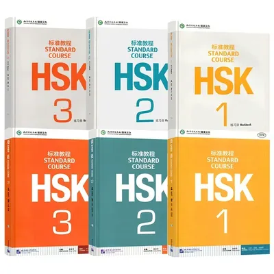 Cahier d'exercices bilingue HSK 1 2 3 chinois anglais cahiers d'exercices et manuels pour