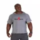 T-shirt de musculation à manches chauve-souris pour hommes chemise de chiffon de fitness course à