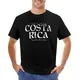 COSTA RICA DESTRESSED T-shirt pour homme vêtements kawaii t-shirts graphiques t-shirts Jason à