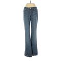 Paper Denim & Cloth Jeans - Mid/Reg Rise: Blue Bottoms - Women's Size 24