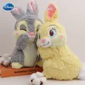 Disney-Poupées d'animaux en peluche gris et jaune lapin Panpan mignon Bambi petite amie Miss