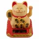 Maneki Neko – Figurines de chat porte-bonheur à énergie solaire chat porte-bonheur chinois qui