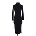 Rachel Pally Casual Dress - Sweater Dress: Black Dresses - Women's Size Small