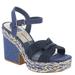 Dolce Vita Cale - Womens 8 Blue Sandal Medium