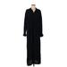 Selected Femme Casual Dress - Shirtdress: Black Dresses - Women's Size 40