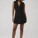 GOOD AMERICAN Luxe Suiting Sleeveless Dress - Black