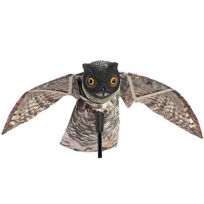 Eosnow - Prowler Owl mit beweglichen Flügeln, Garten-Vogelscheuche, Raubtier, Lockvogel, Schdling